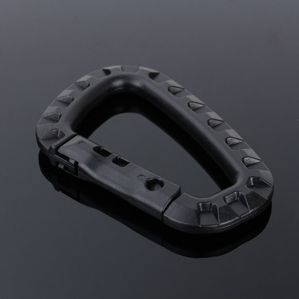 D Shape High Strength Plastic Carabiner Free Shipping