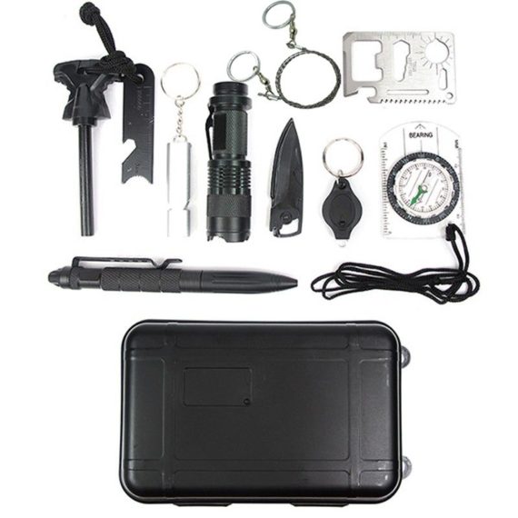 11 in 1 Survival Tool Box – Survival Kit