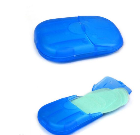 Portable Hand Wash Soap Paper with Mini Case