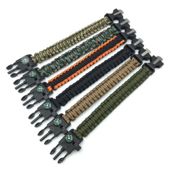 5 in 1 Multi-function Paracord Bracelet – Unisex