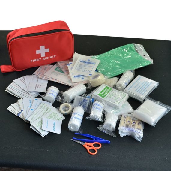 Large First Aid Kit / Medical Emergency Kit – 180 Pieces