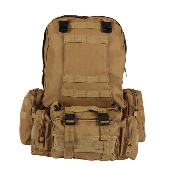 45 Liter Tactical Molle Backpack / Go Bag – 6 Colors