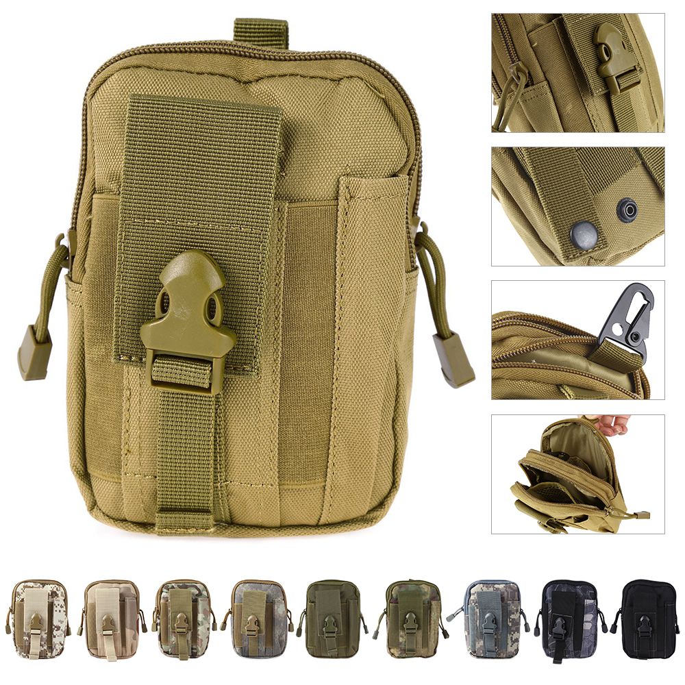 Waterproof Waist Bag / Molle Bag - Tactical Pouch - Free Shipping