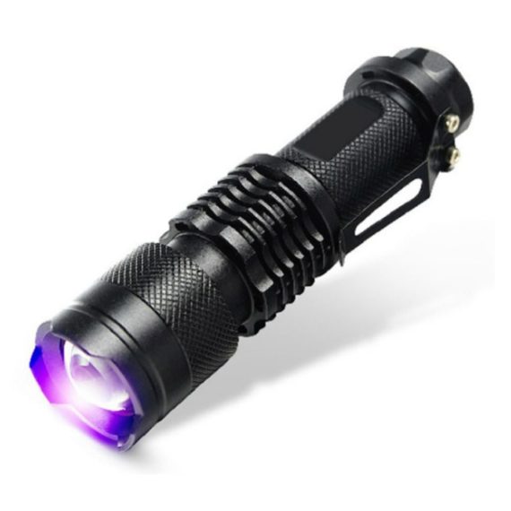9 LED Mini Ultra Violet Flashlight / UV Flashlight