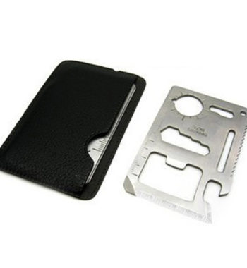 Multi-function 11 in 1 Portable Pocket Size Survival Tool Card