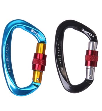 Professional Climbing Carabiner with Safety Master Lock
