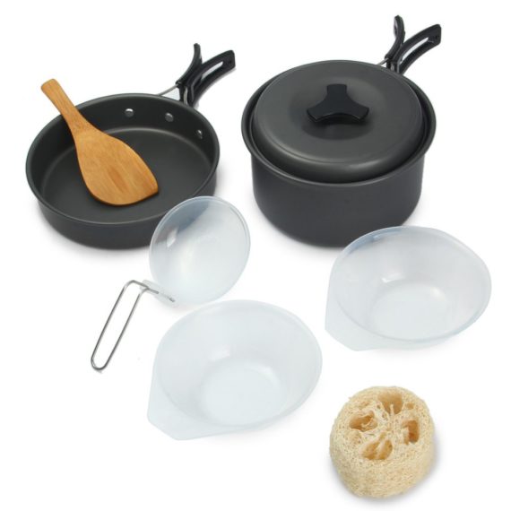 Anodized Aluminum Cook ware Set – Bowl Pot Pan Set