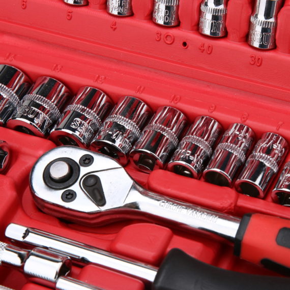 Spanner Set – Car Repair Wrench Tool Kit – 46 Pieces