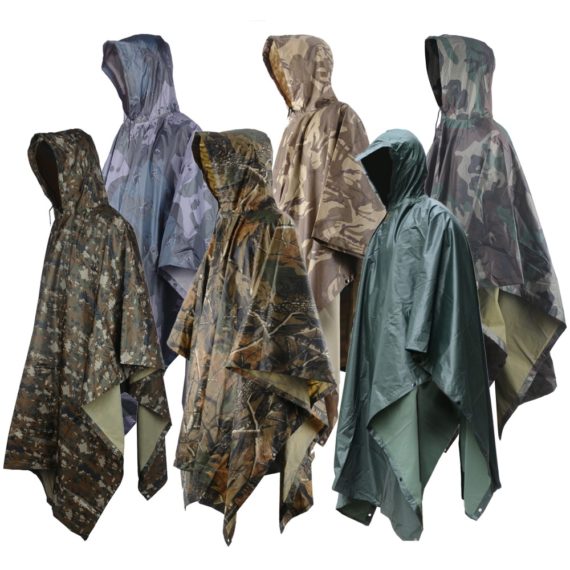 Multi-purpose Poncho Raincoat for Outdoor Activities