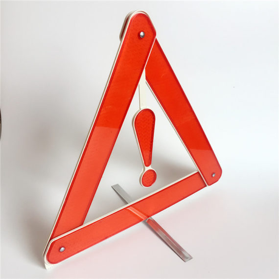 Folding and Reflective Car Warning Sign For Emergency
