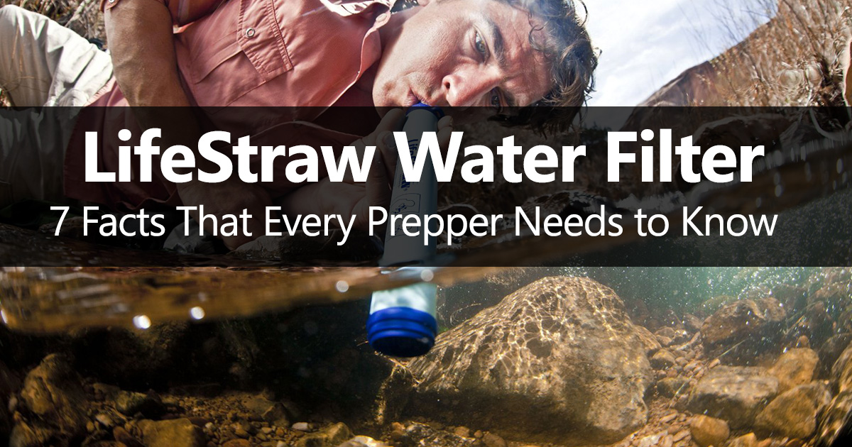 Lifestraw Water Filter Facts Which Every Prepper Needs to Know