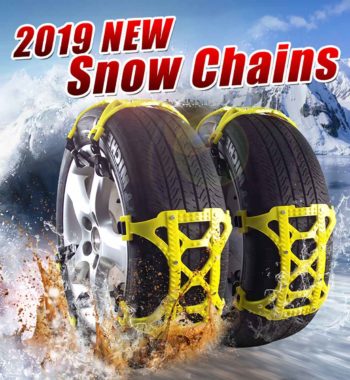 Anti-skid Universal Tire Snow Chains – Double Snap