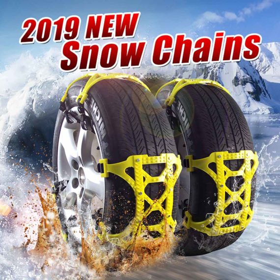 Anti-skid Universal Tire Snow Chains – Double Snap