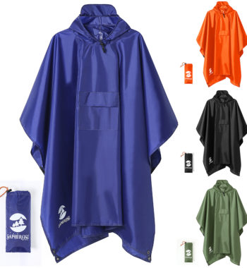Multi-function Waterproof Poncho / Raincoat / Rain Cover