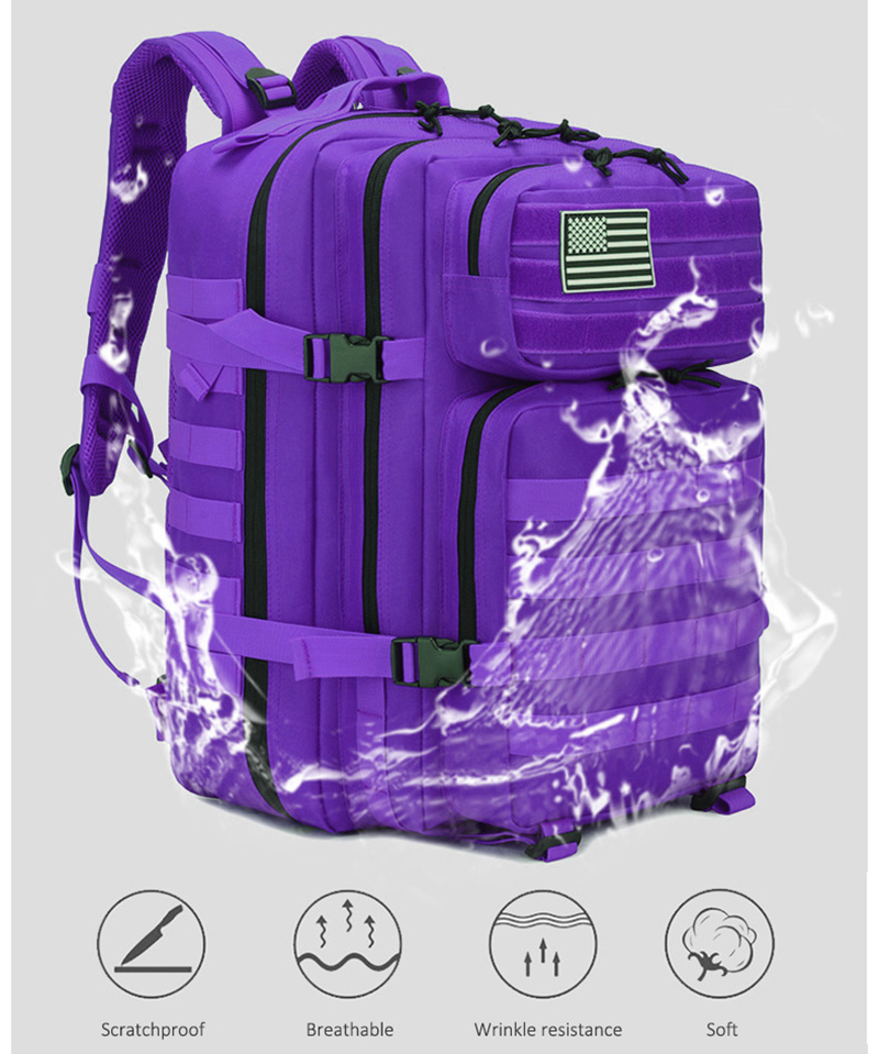 45L Military Backpack for Hiking, Trekking & Outdoors